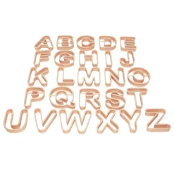 Alphabet Eco Cutter Set