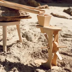 Amazing Wooden Water & Sand Wheel
