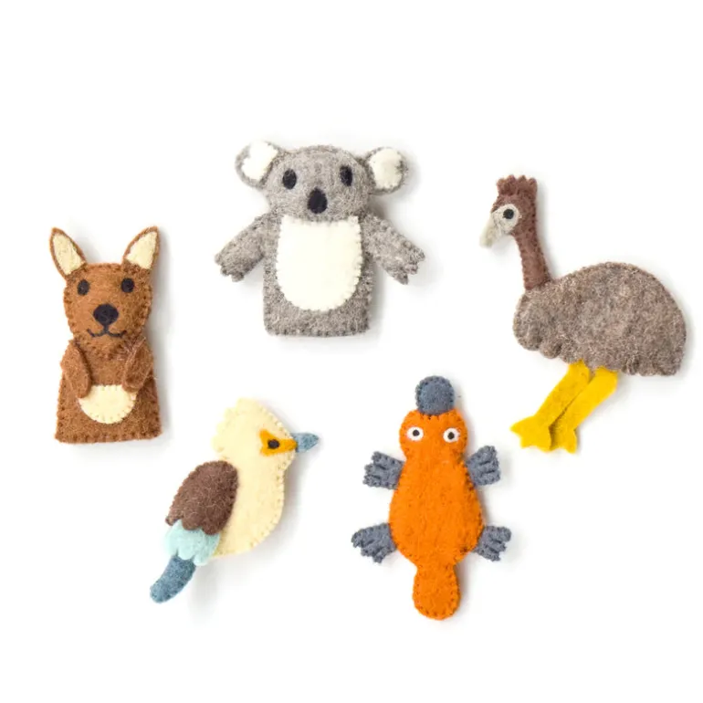 Australian Animals - Finger Puppet Set