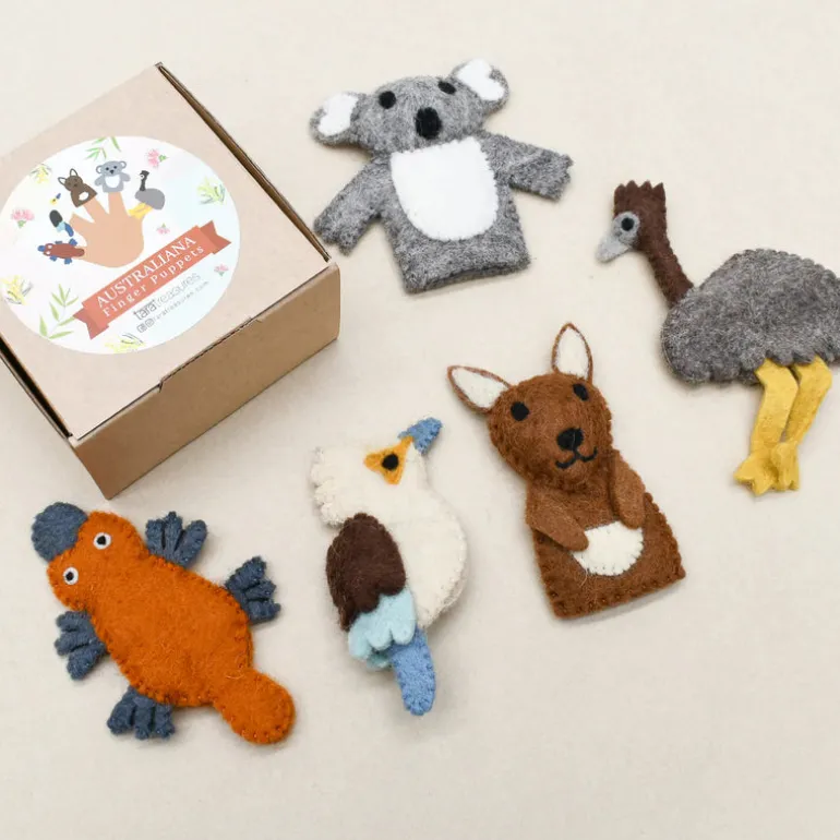Australian Animals - Finger Puppet Set