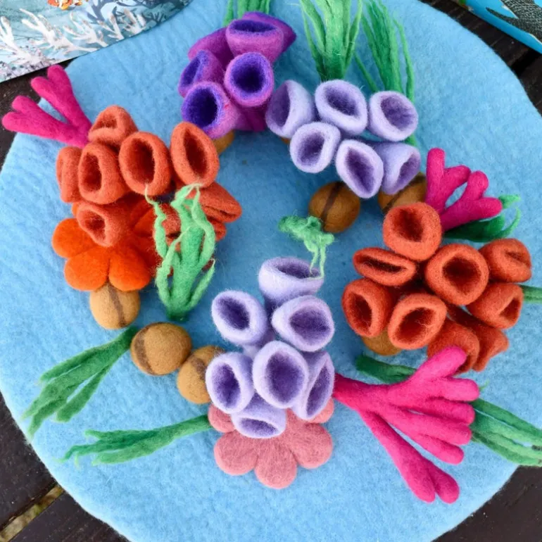 Coral Reef Play Mat - Round