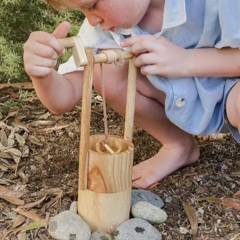 Dig Your Own Wooden Water Well