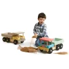 Extra Large Wooden Beach Truck - Coloured