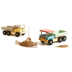 Extra Large Wooden Beach Truck - Coloured