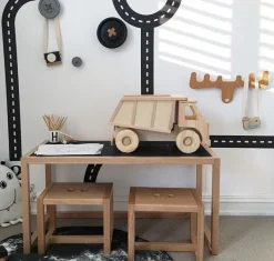 Extra Large Wooden Toy Dump Truck - Robur