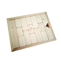 Extra Large Wooden Toy Truck With Blocks - Junior