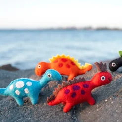 Felt Dinosaur - Blue