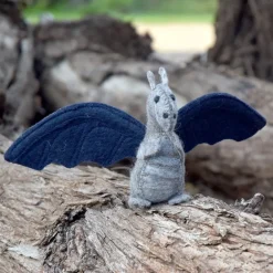 Felt Dragon - Grey & Blue