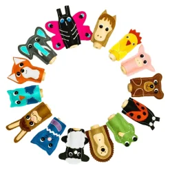Felt Finger Puppet Animals - Assorted