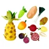 Felt Fruit & Vegetable Set - 12 Pieces