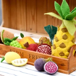 Felt Fruit & Vegetable Set - 12 Pieces