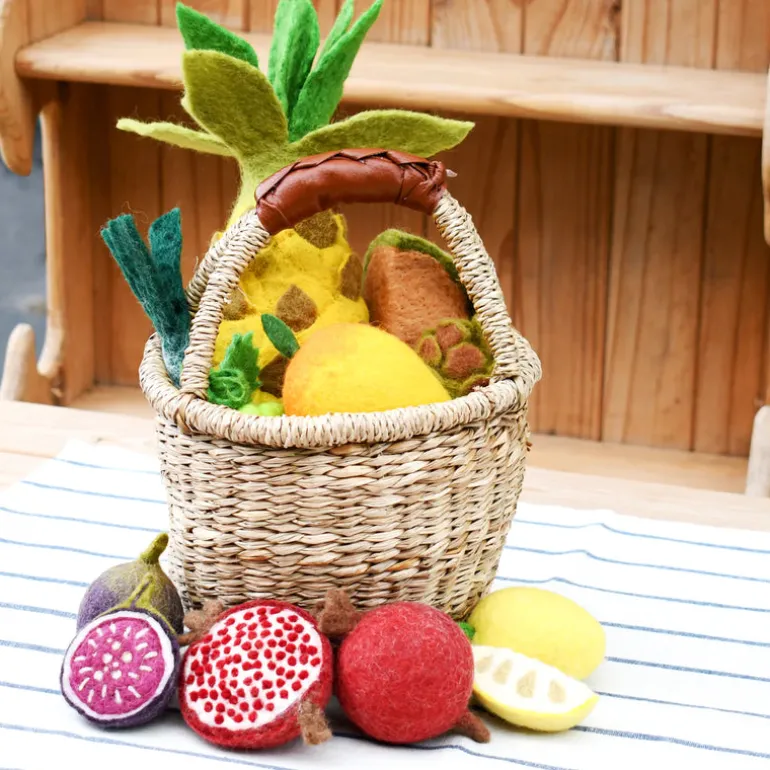 Felt Fruit & Vegetable Set - 12 Pieces