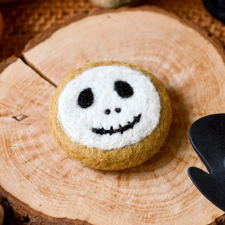Felt Halloween Spooky Ghost Cookie