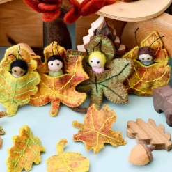 Felt Leaf Baby - Maple