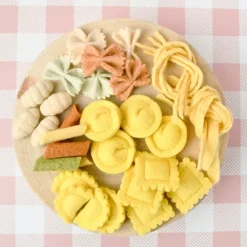 Felt Pasta Play Food Set