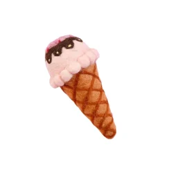 Felt Strawberry Ice Cream