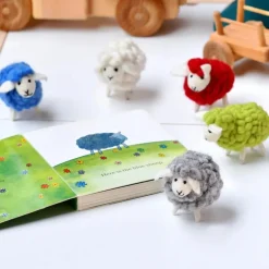 Felt Toy Sheep - Blue