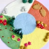 Large Four Seasons Play Mat - Round