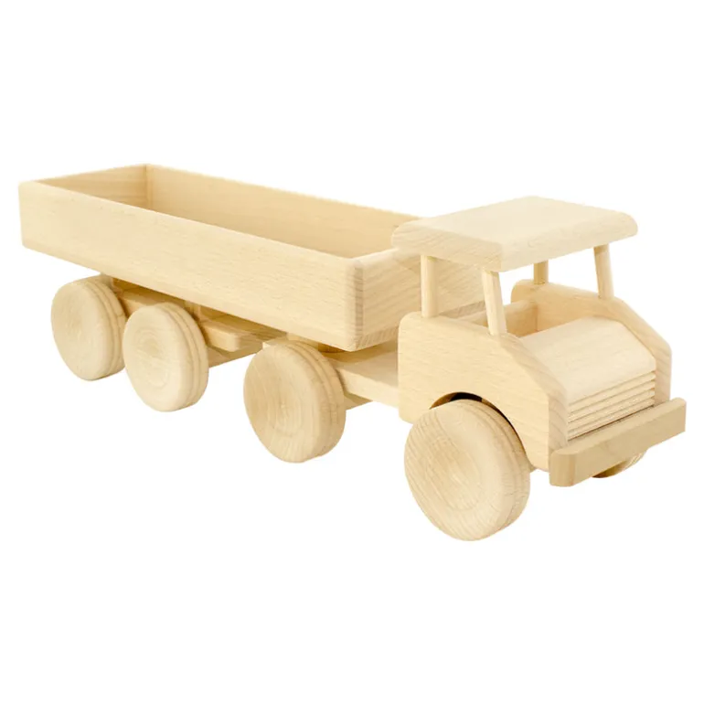 Large Semi Trailer Truck - Houston