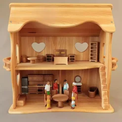 Large Wooden Dollhouse - Rose *PRE-ORDER*