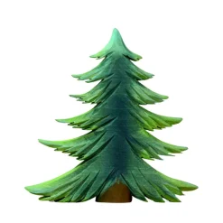 Large Wooden Fir Tree