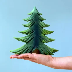 Large Wooden Fir Tree
