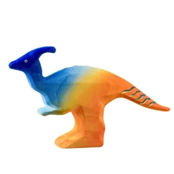 Large Wooden Parasaurolophus