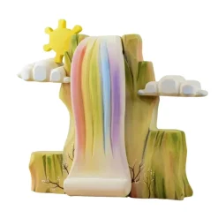 Large Wooden Rainbow Cliff Set