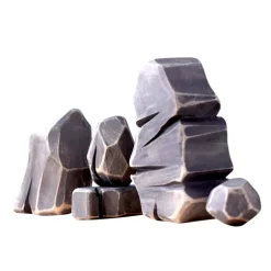 Large Wooden River Rocks