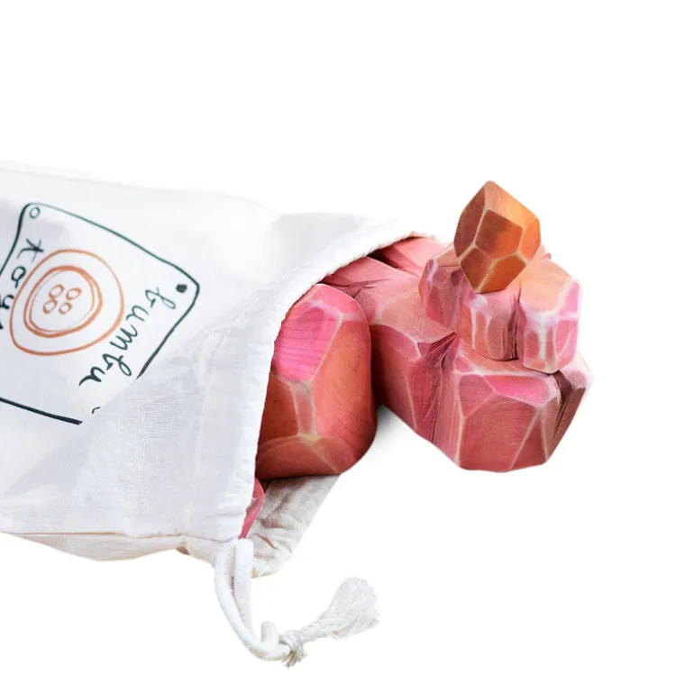 Large Wooden Savannah Rocks