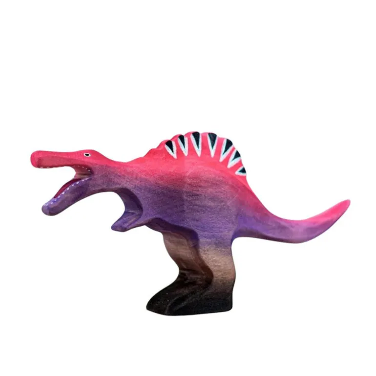 Large Wooden Spinosaurus