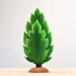 Large Wooden Thuja Tree - Summer