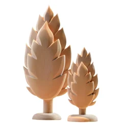 Large Wooden Thuja Tree - Natural