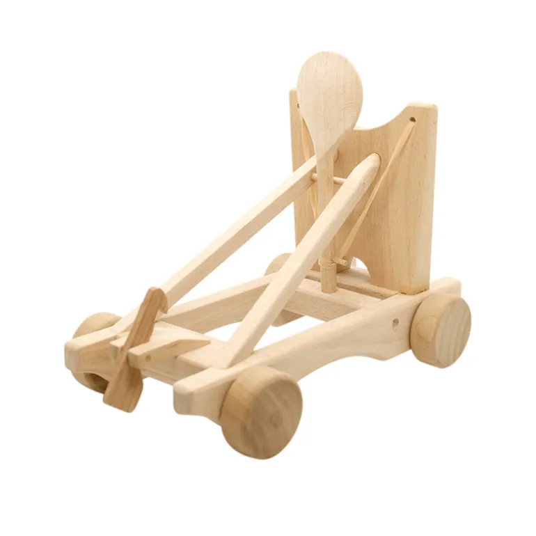 Large Wooden Toy Catapult