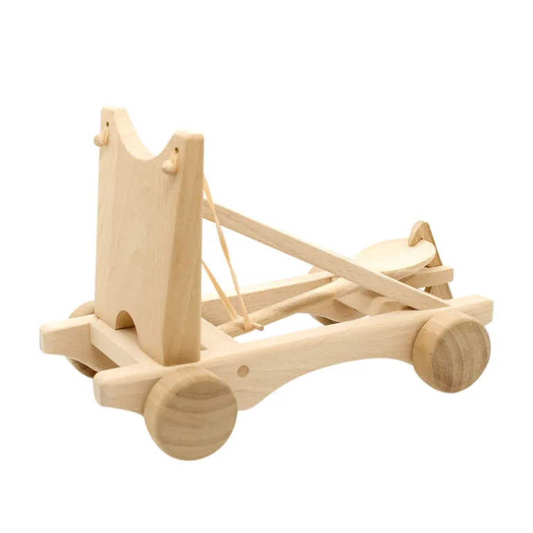 Large Wooden Toy Catapult