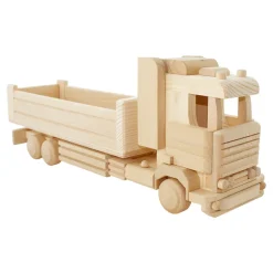 Large Wooden Toy Truck With Tray - Wesley