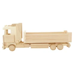 Large Wooden Toy Truck With Tray - Wesley