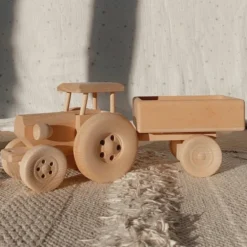 Large Wooden Tractor - Esther