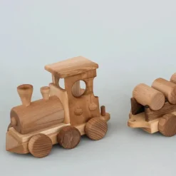 Large Wooden Train Set