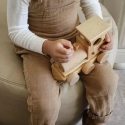 Large Wooden Train Set