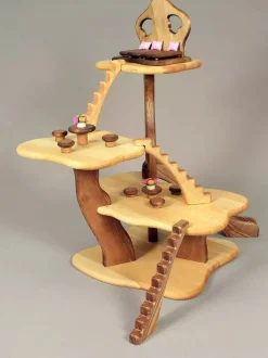 Large Wooden Tree House With Furniture - Lily *PRE-ORDER*