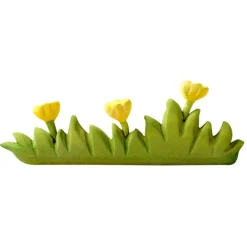 Large Wooden Wildflowers - Yellow