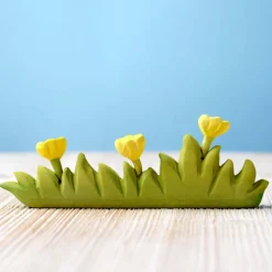 Large Wooden Wildflowers - Yellow