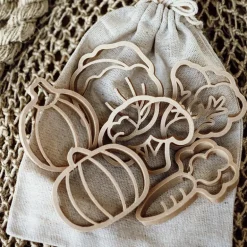 Mini Vegetable Eco Cutters - Set Of 6