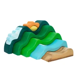 Mountains, Cloud & Sun Stacker