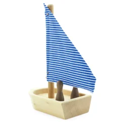 Toy Wooden Boat With Passengers - Hobie