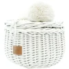 Wicker Basket Small - White