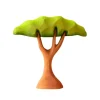 Wooden Acacia Tree - Small
