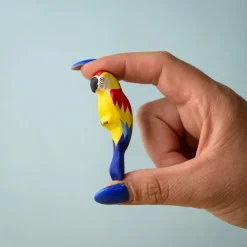 Wooden Amazonian Parrot