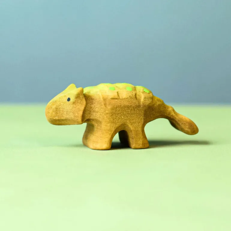 Wooden Ankylosaurus Baby